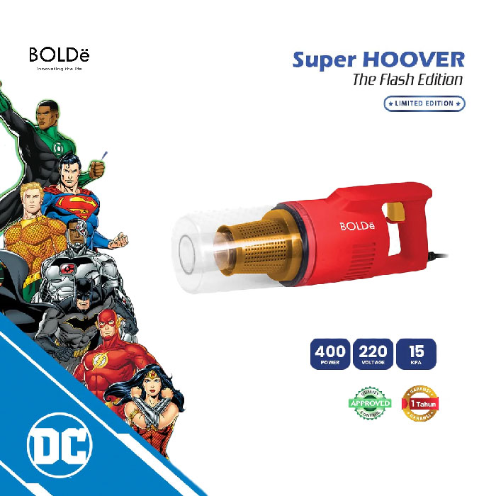 Bolde Super Hoover The Flash Edition 2in1